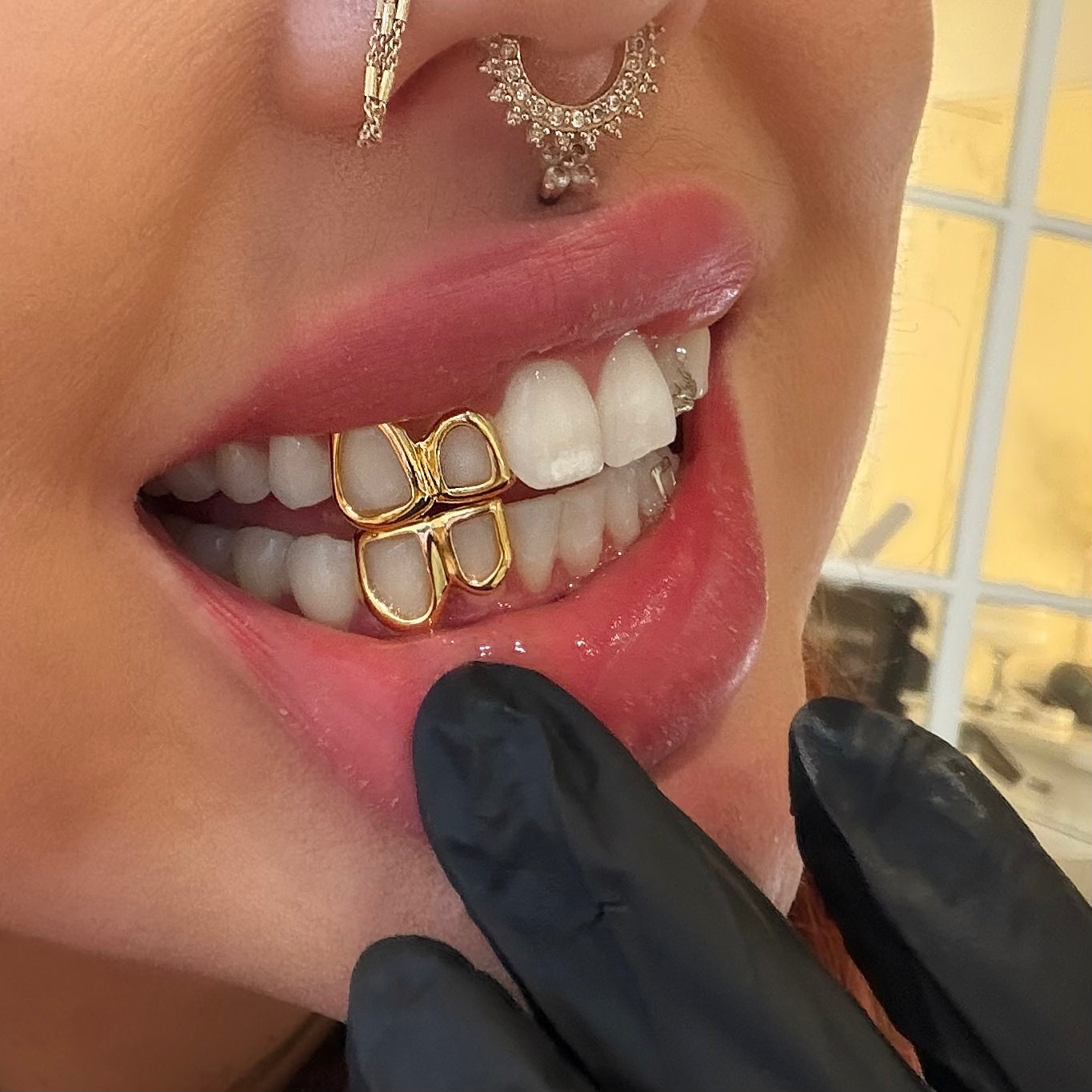 Double Open Face Cap