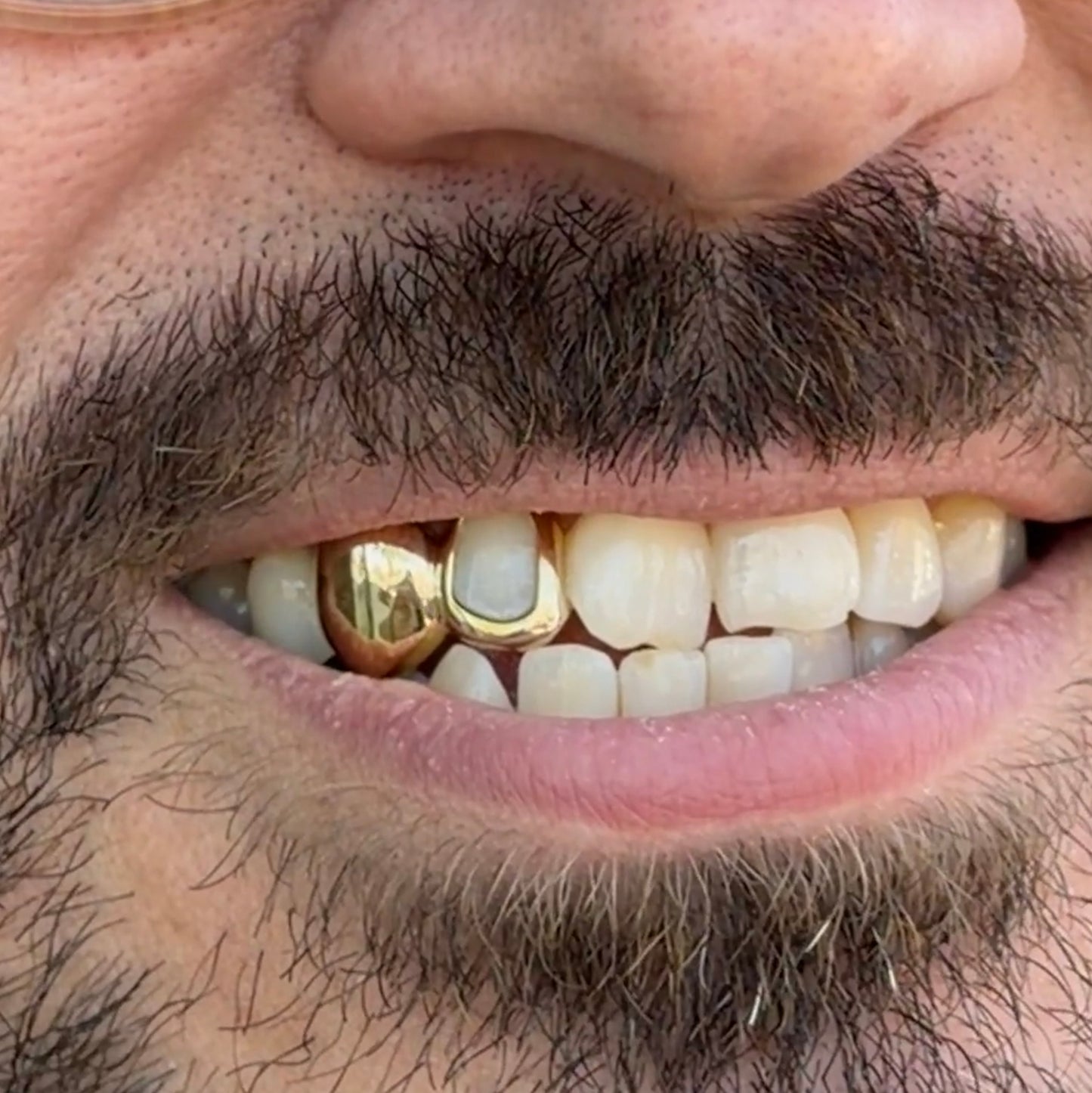 Double Cap with Open Face