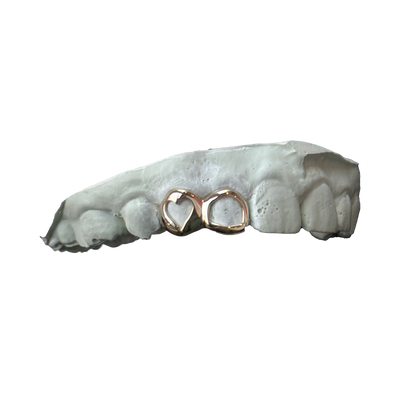 Heart Cutout Double Cap
