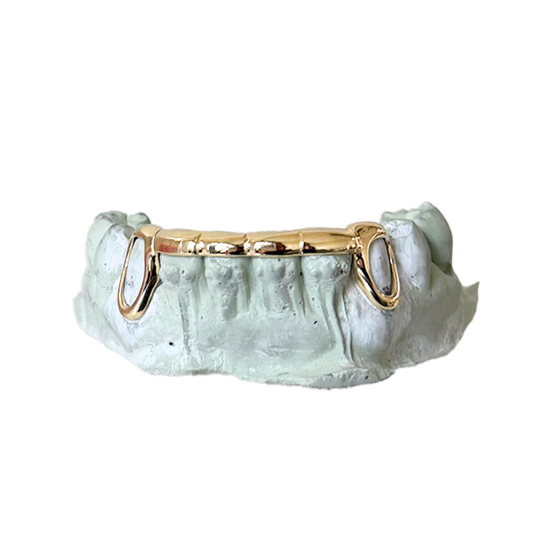 Solid Bottom Bar Six Teeth