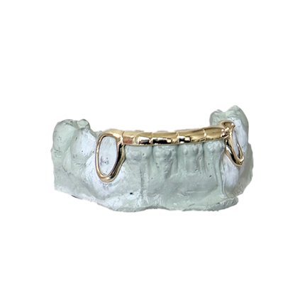 Solid Bottom Bar Six Teeth